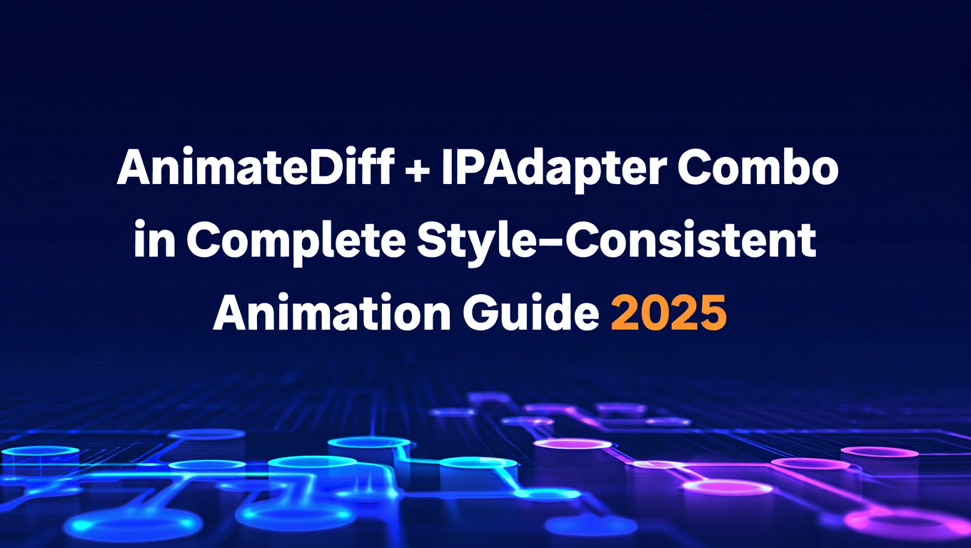 AnimateDiff + IPAdapter Combo in ComfyUI Guide tutorial banner