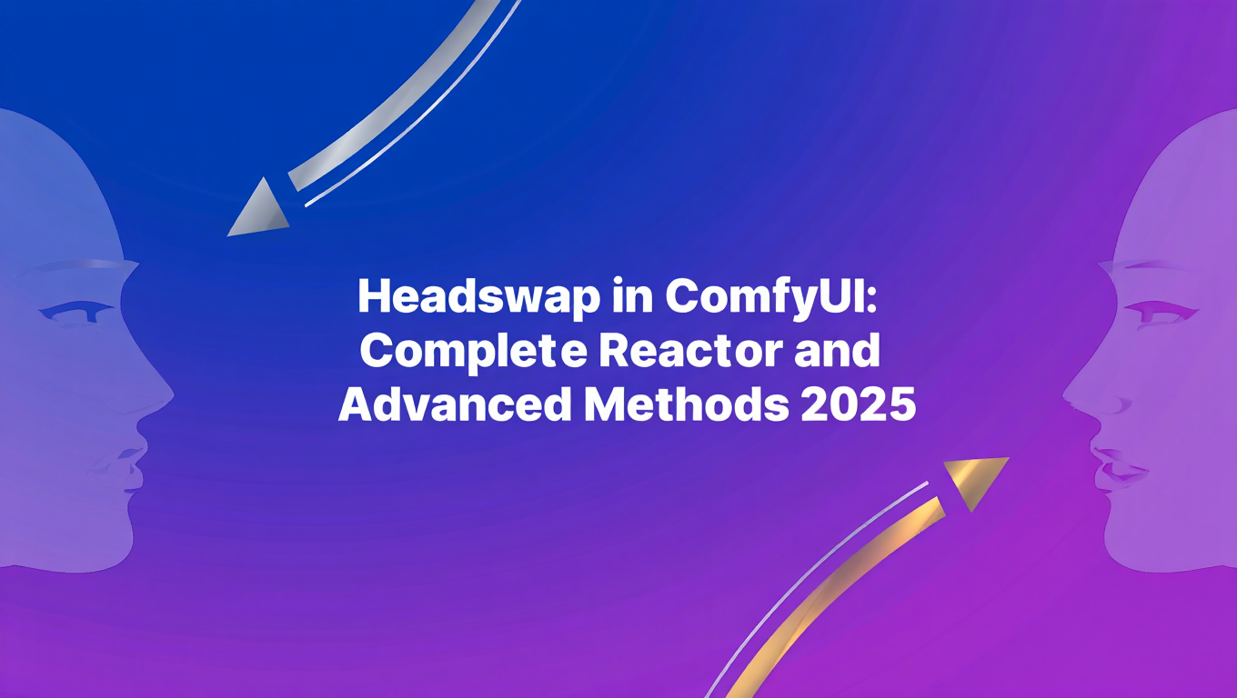 Headswap in ComfyUI: Complete Reactor and Advanced Methods Guide tutorial banner