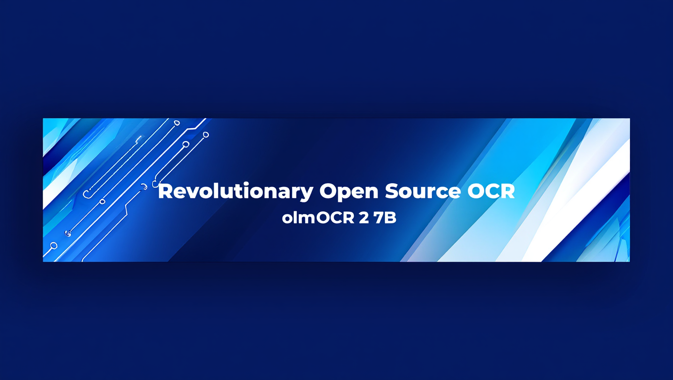 olmOCR 2 7B: Open Source OCR for Document Conversion featured image