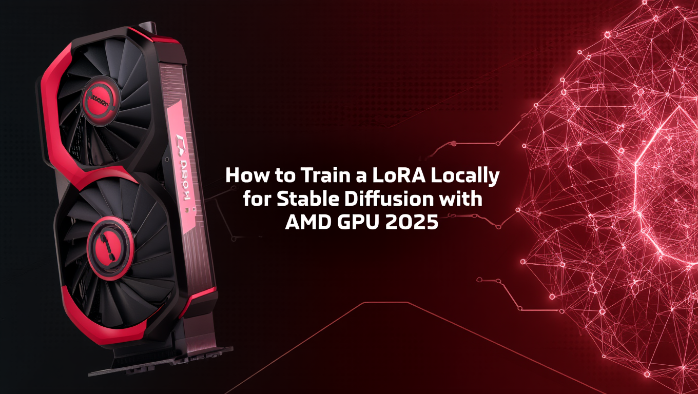 How to Train a LoRA Locally for Stable Diffusion with AMD GPU featured image