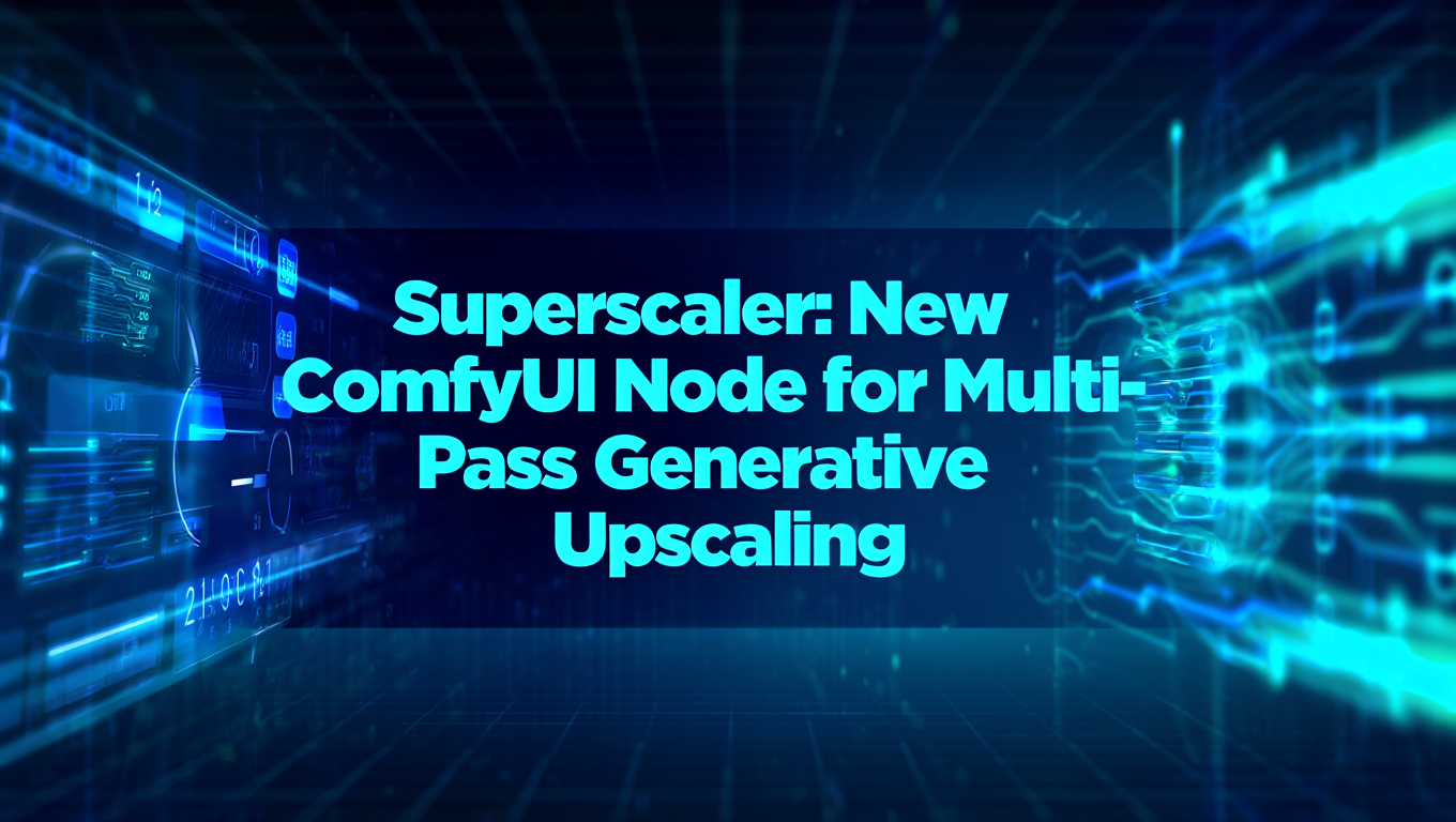 Superscaler: New ComfyUI Node for Multi-Pass Generative Upscaling featured image
