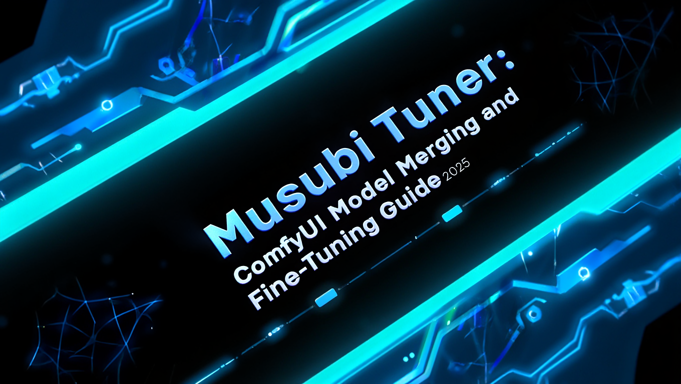 Musubi Tuner: ComfyUI Model Merging and Fine-Tuning Guide tutorial banner