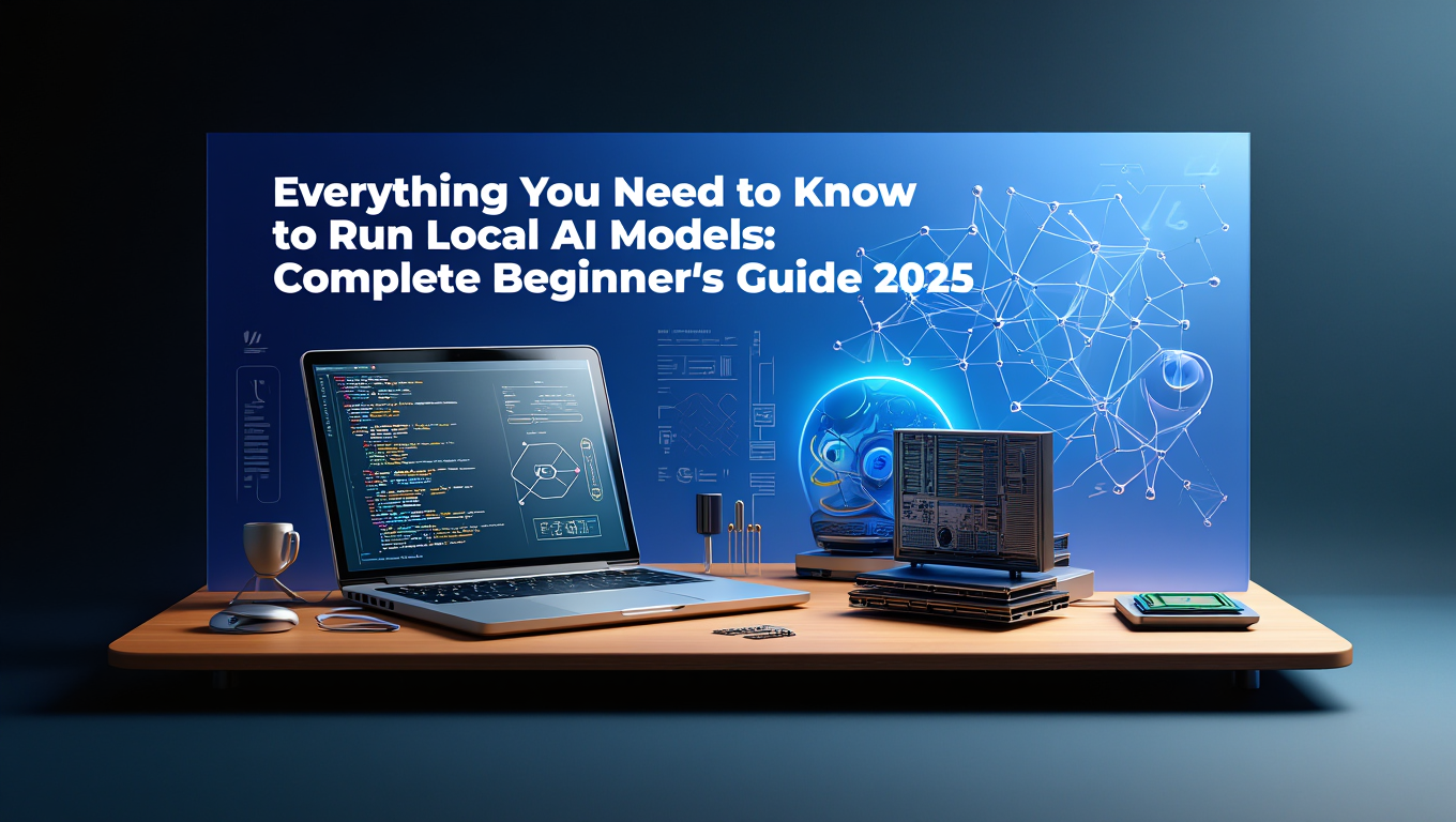 Everything You Need to Know to Run Local AI Models: Complete Beginner's Guide tutorial banner
