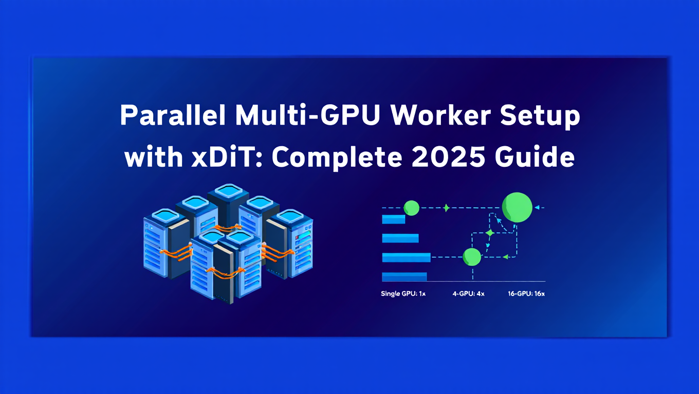 Parallel Multi-GPU Worker Setup with xDiT: Complete 2025 Guide tutorial banner