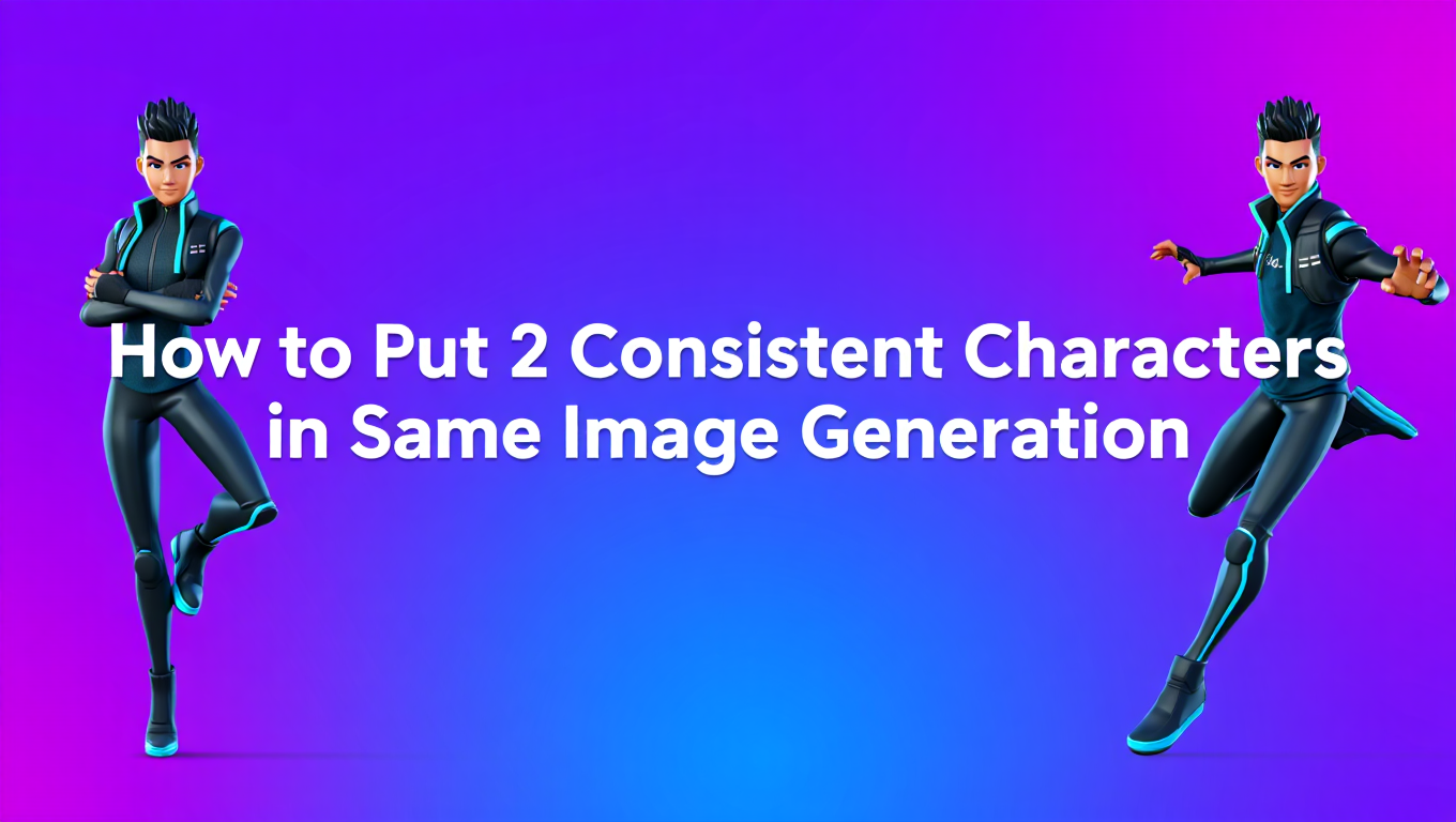 How to Put 2 Consistent Characters in Same Image Generation featured image