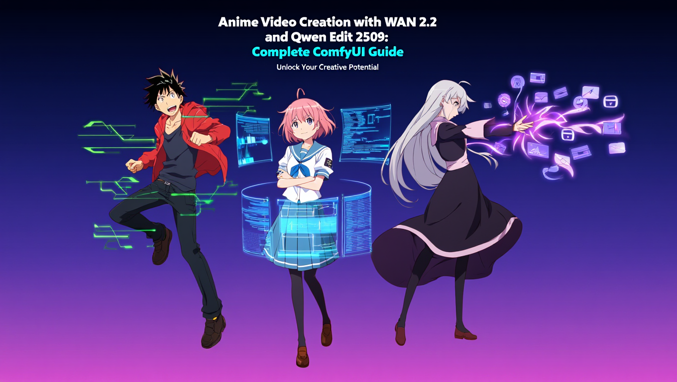 Anime Video Creation with WAN 2.2 and Qwen Edit featured image