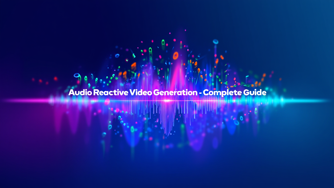 Audio Reactive Video Generation - Complete Guide tutorial banner