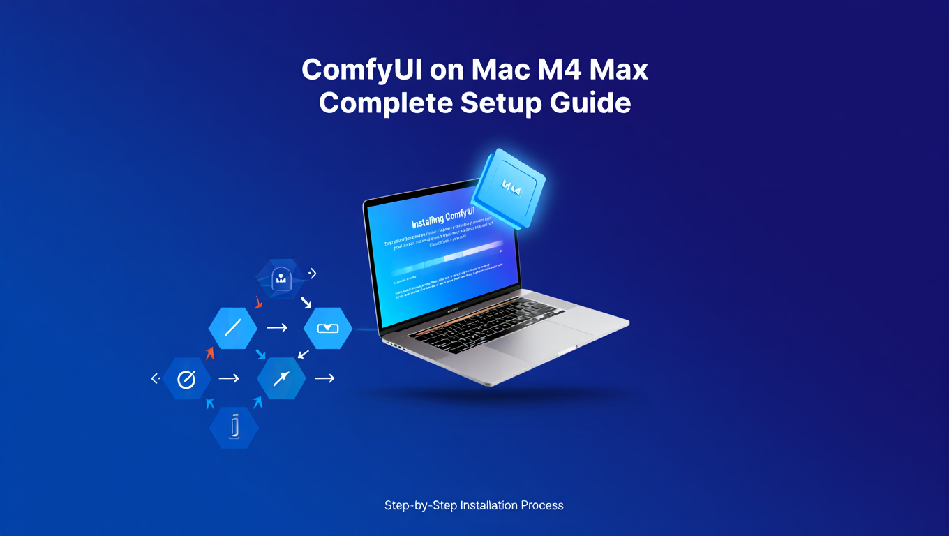 ComfyUI on Mac M4 Max Complete Setup Guide tutorial banner