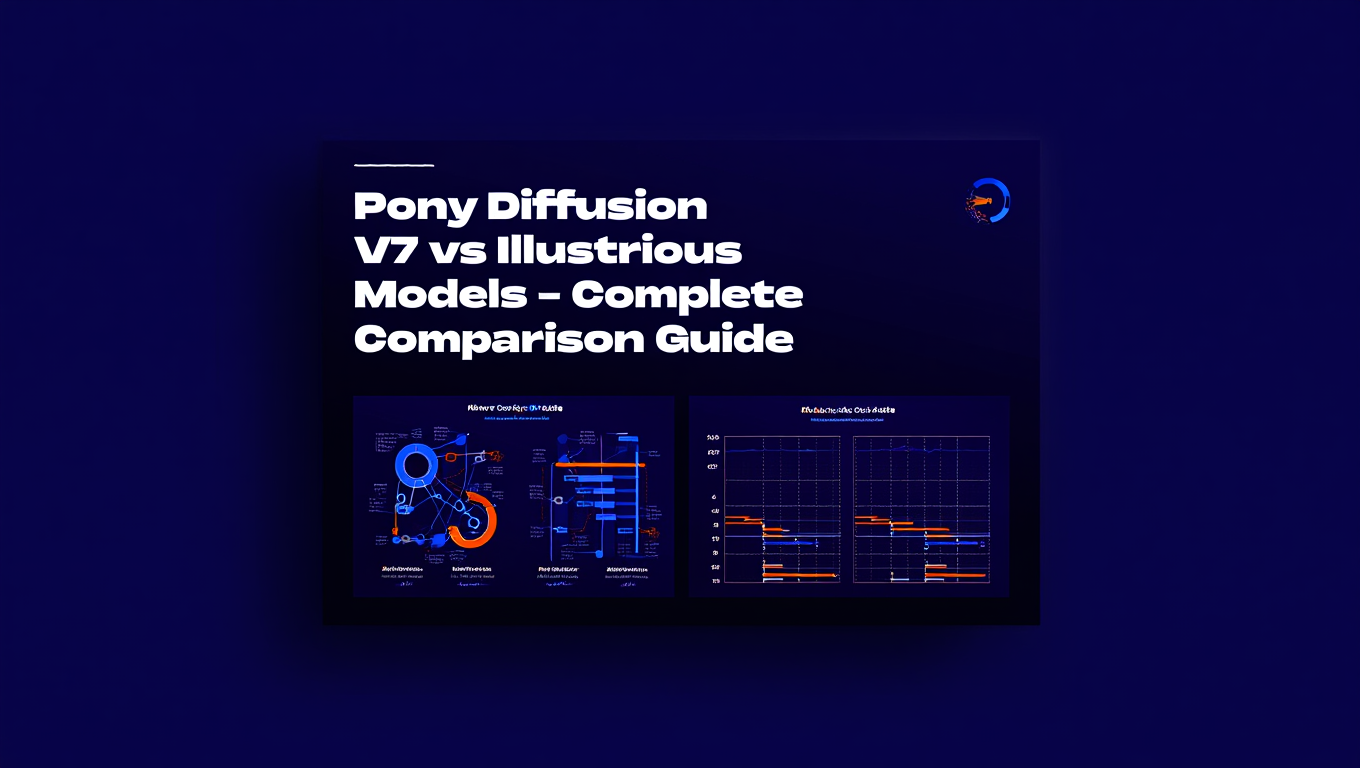 Pony Diffusion V7 vs Illustrious Models - Complete Comparison Guide tutorial banner