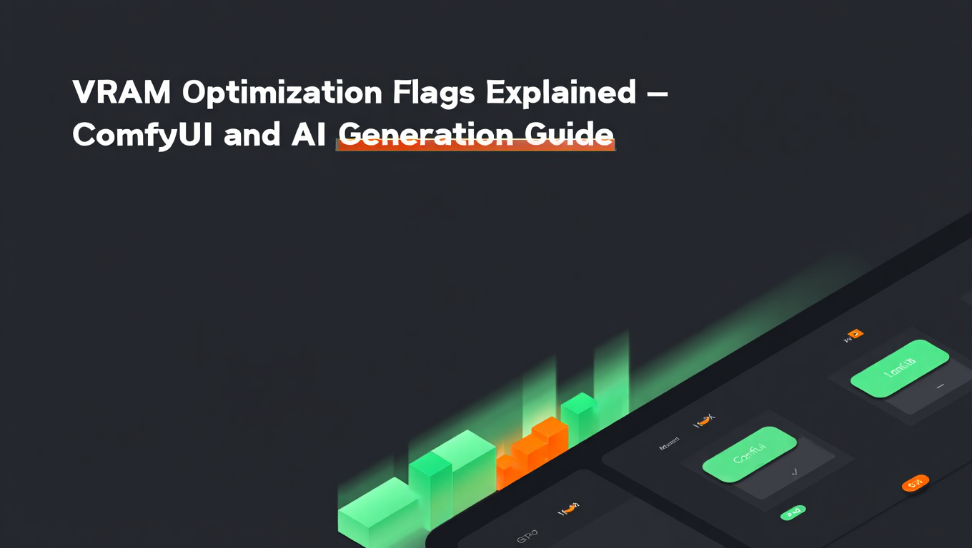 VRAM Optimization Flags Explained - ComfyUI and AI Generation Guide tutorial banner