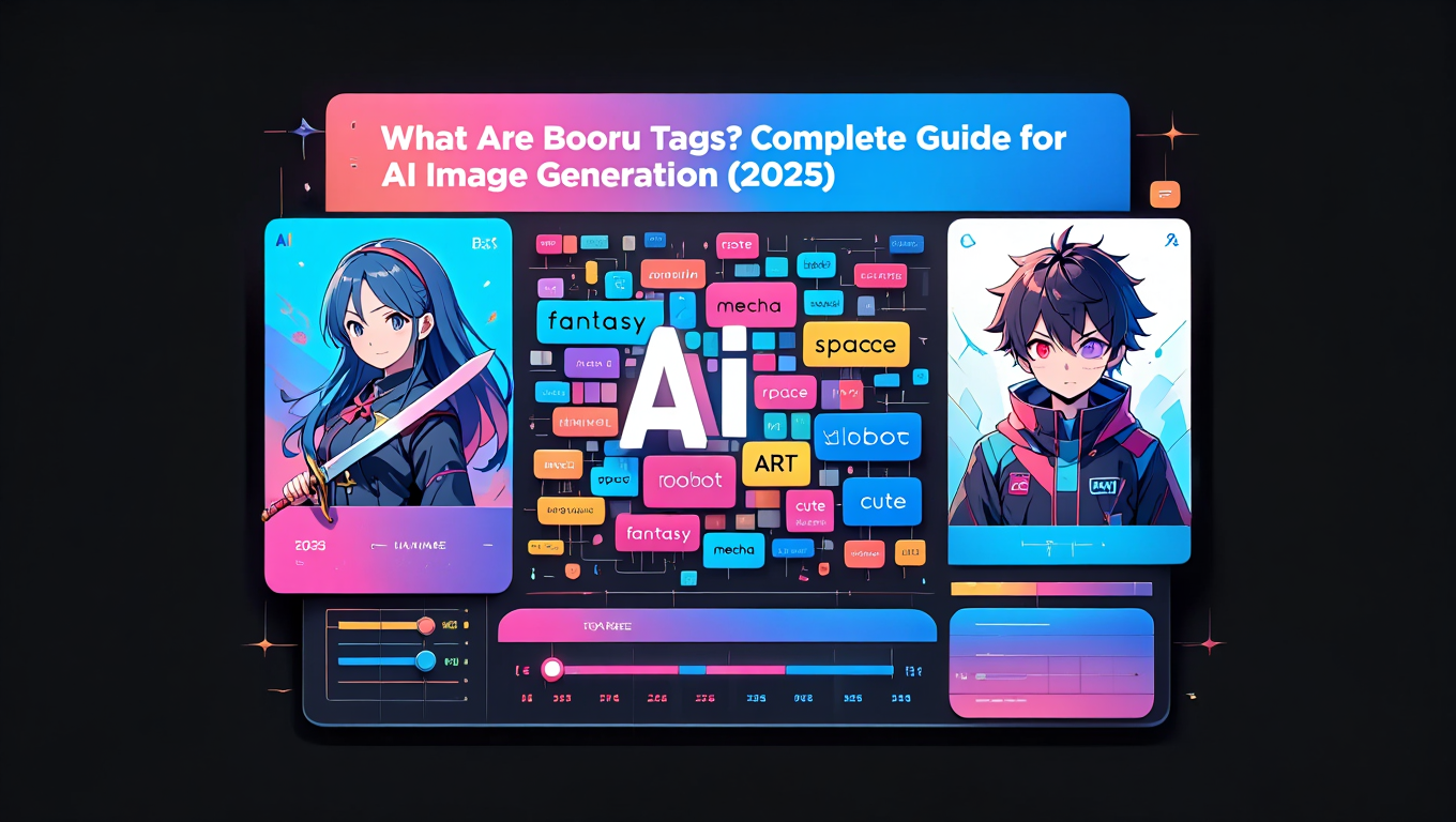 What Are Booru Tags? Complete Guide for AI Image Generation (2025) tutorial banner