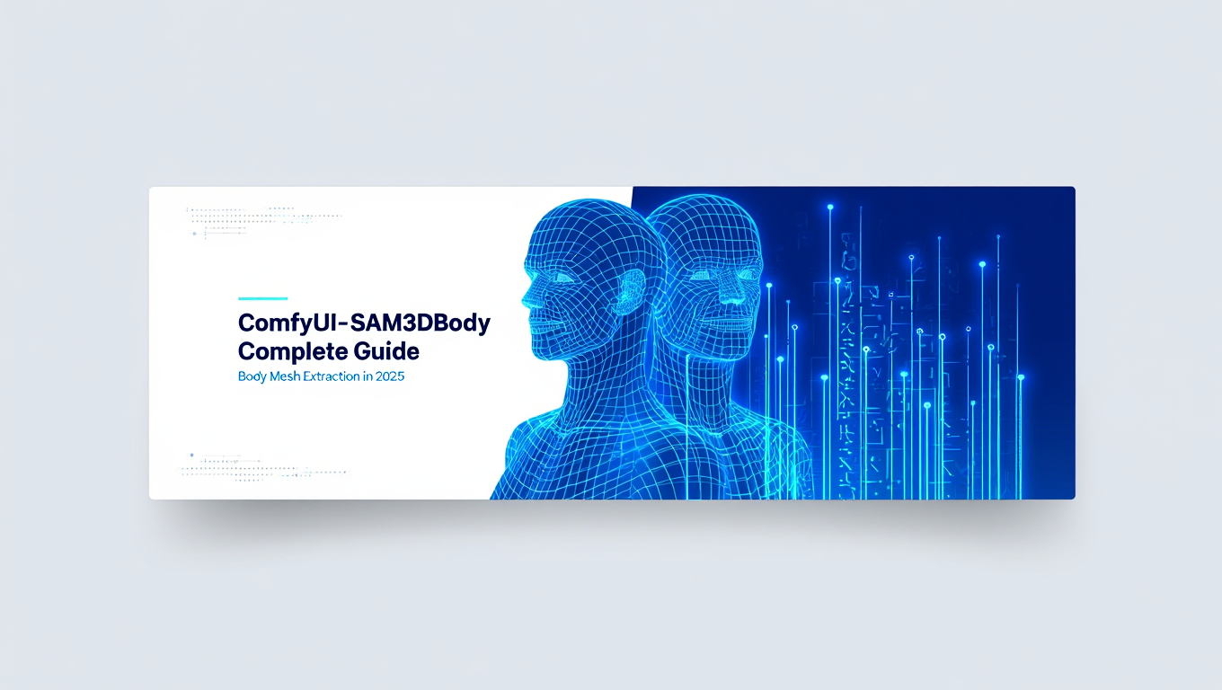 ComfyUI-SAM3DBody Complete Guide - Body Mesh Extraction in tutorial banner