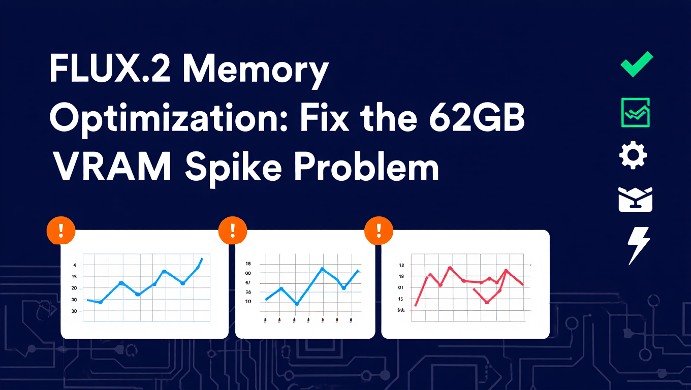 FLUX.2 Memory Optimization: Fix the 62GB VRAM Spike Problem featured image