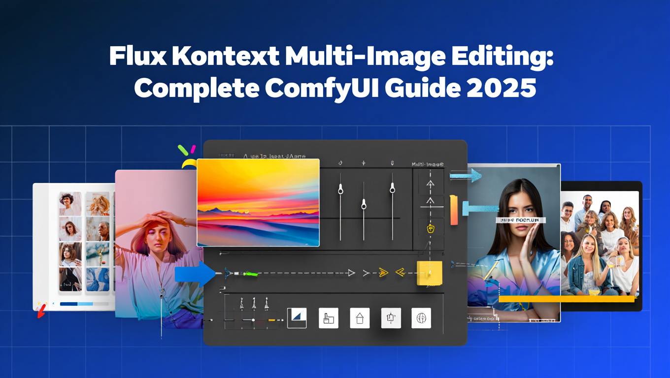 Flux Kontext Multi-Image Editing: Complete ComfyUI Guide tutorial banner