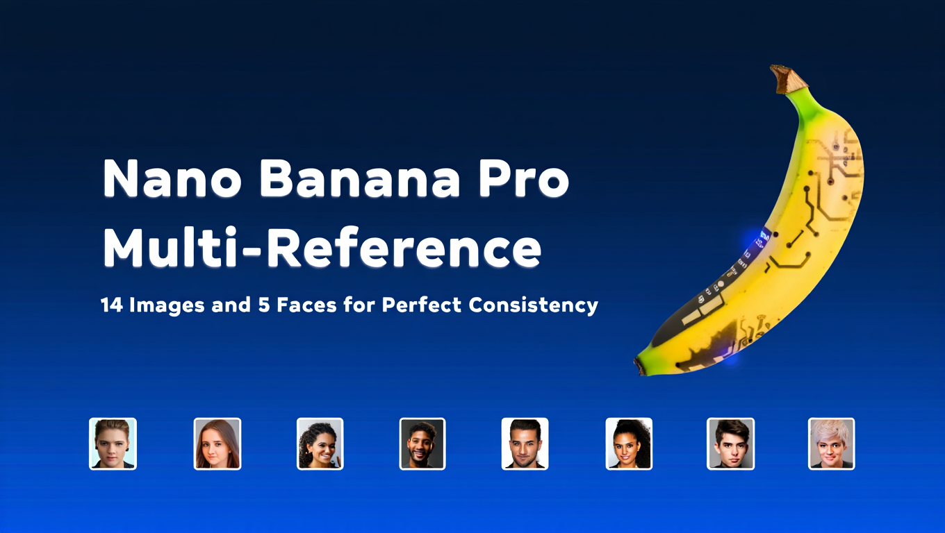 Nano Banana Pro Multi-Reference: 14 Images and 5 Faces for Perfect Consistency featured image