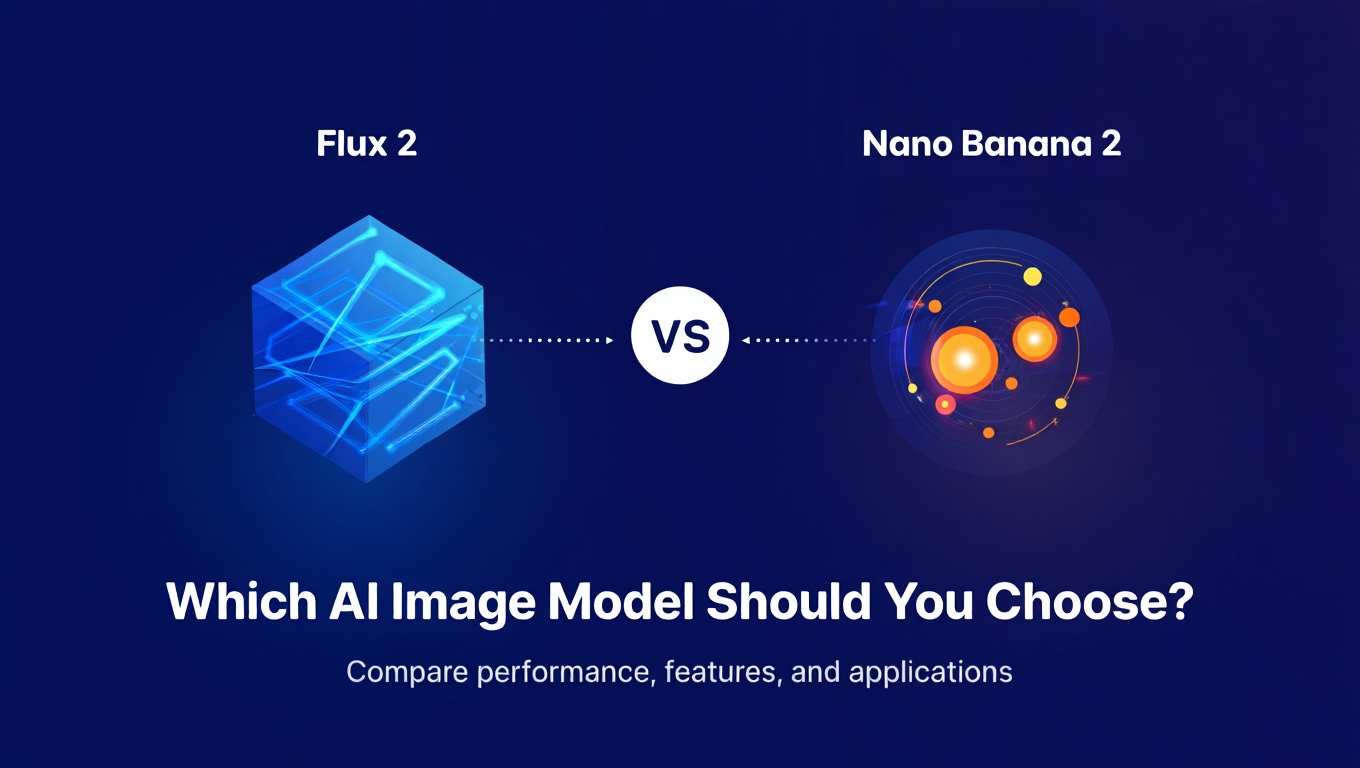 Flux 2 vs Nano Banana 2: Which AI Image Model Should You Choose? comparison graphic