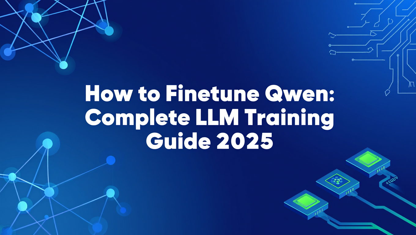 How to Finetune Qwen: Complete LLM Training Guide tutorial banner