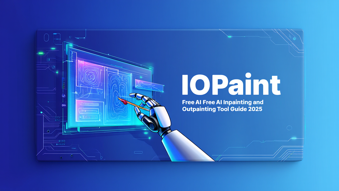 IOPaint: Free AI Inpainting and Outpainting Tool Guide tutorial banner