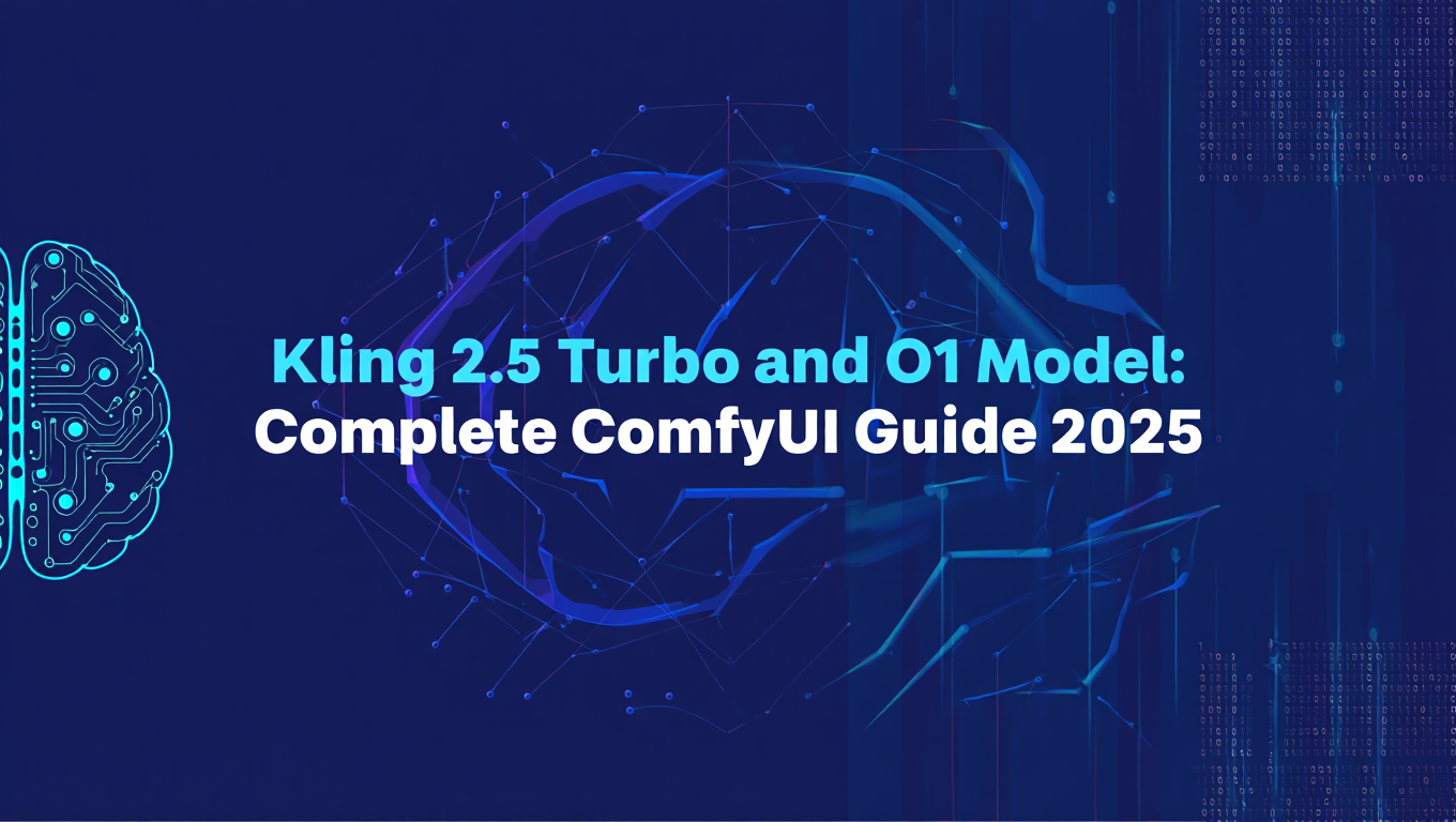 Kling 2.5 Turbo and O1 Model: Complete ComfyUI Guide tutorial banner