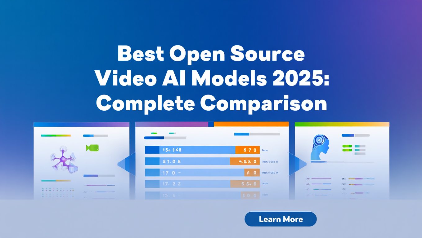 Best Open Source Video AI Models 2025: Complete Comparison comparison graphic
