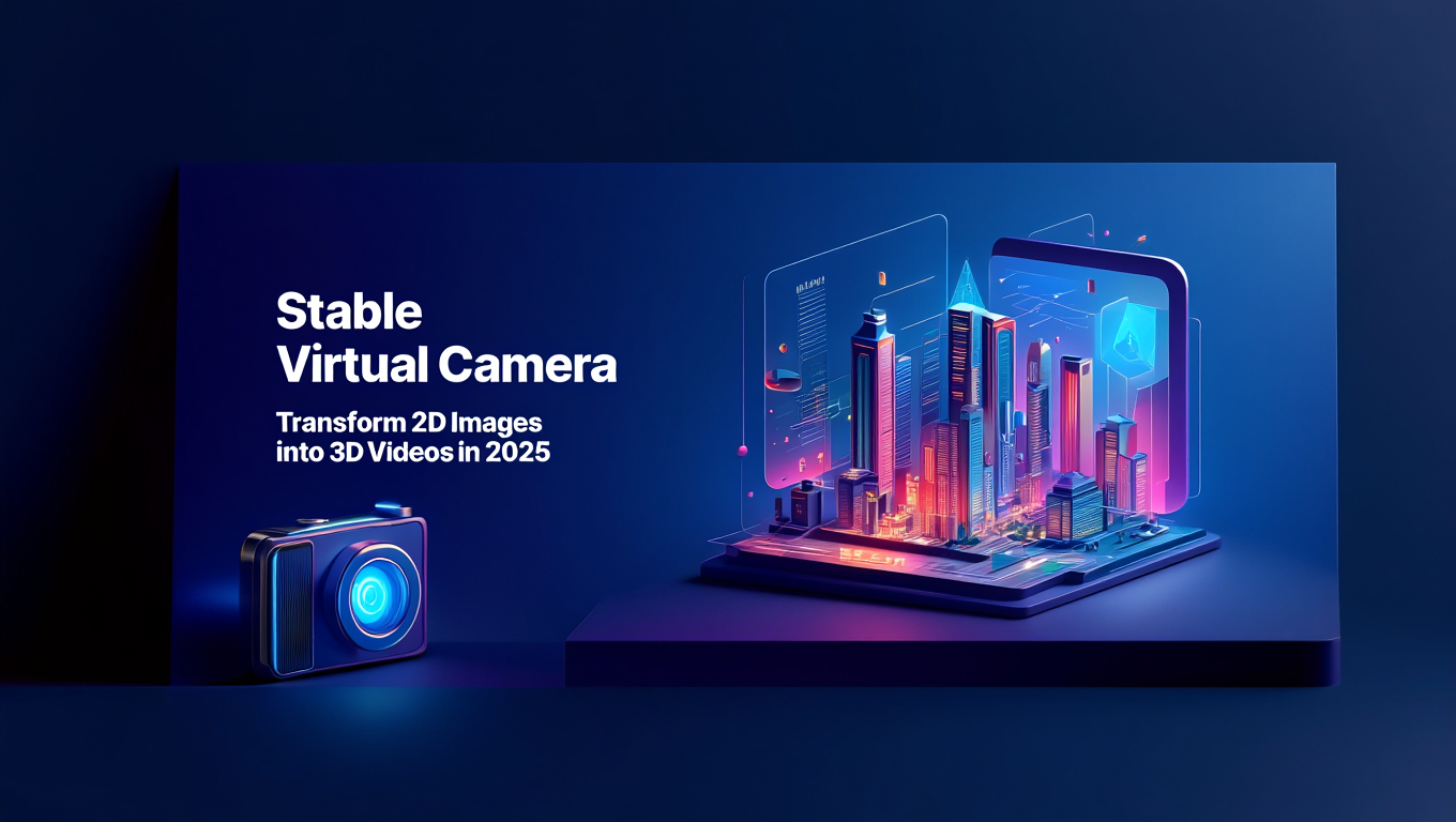 Stable Virtual Camera: Transform 2D Images into 3D Videos in featured image