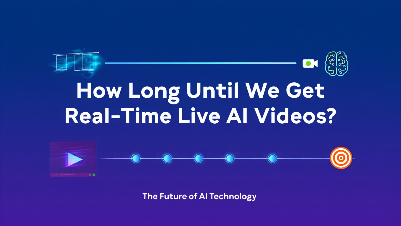 How Long Until We Get Real-Time Live AI Videos? featured image