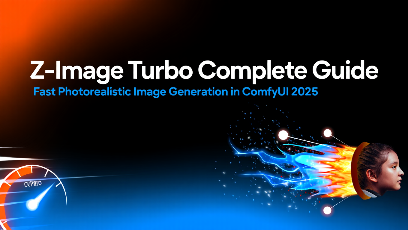 Z-Image Turbo Complete Guide - Fast Photorealistic Image Generation in ComfyUI tutorial banner
