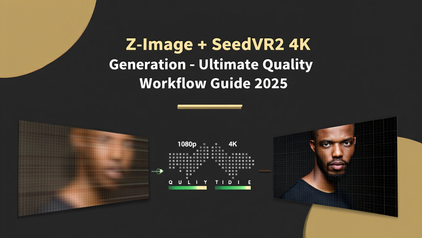 Z-Image + SeedVR2 4K Generation - Ultimate Quality Workflow Guide tutorial banner