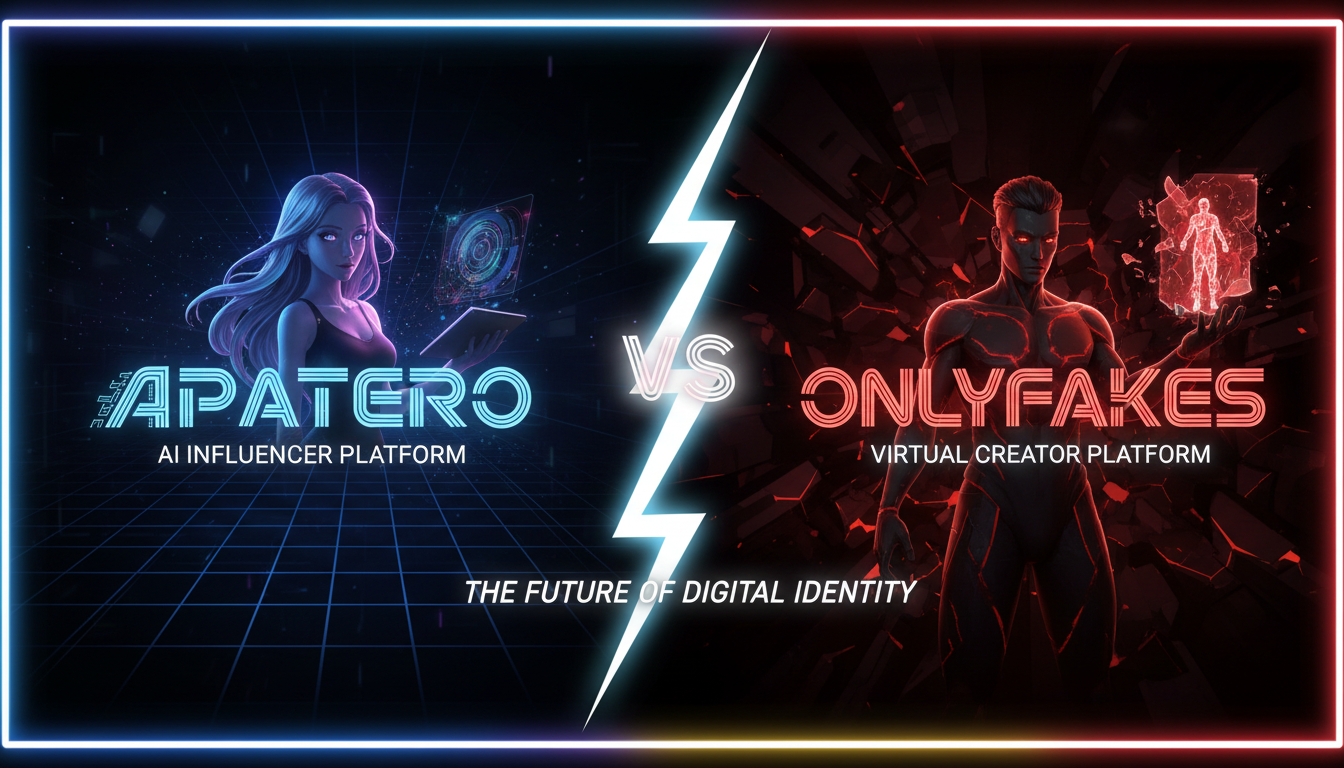 Apatero vs OnlyFakes comparison for AI influencer content creation