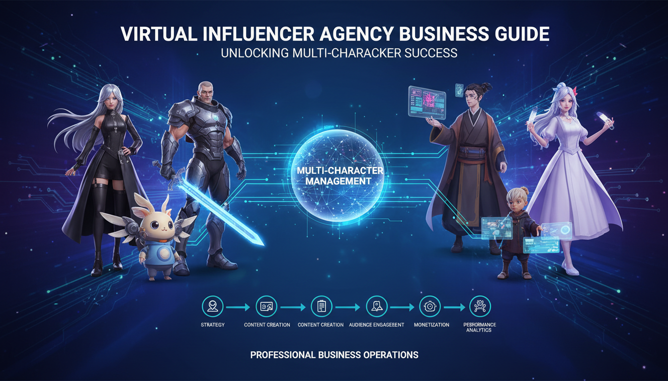 Virtual influencer agency setup guide 2025