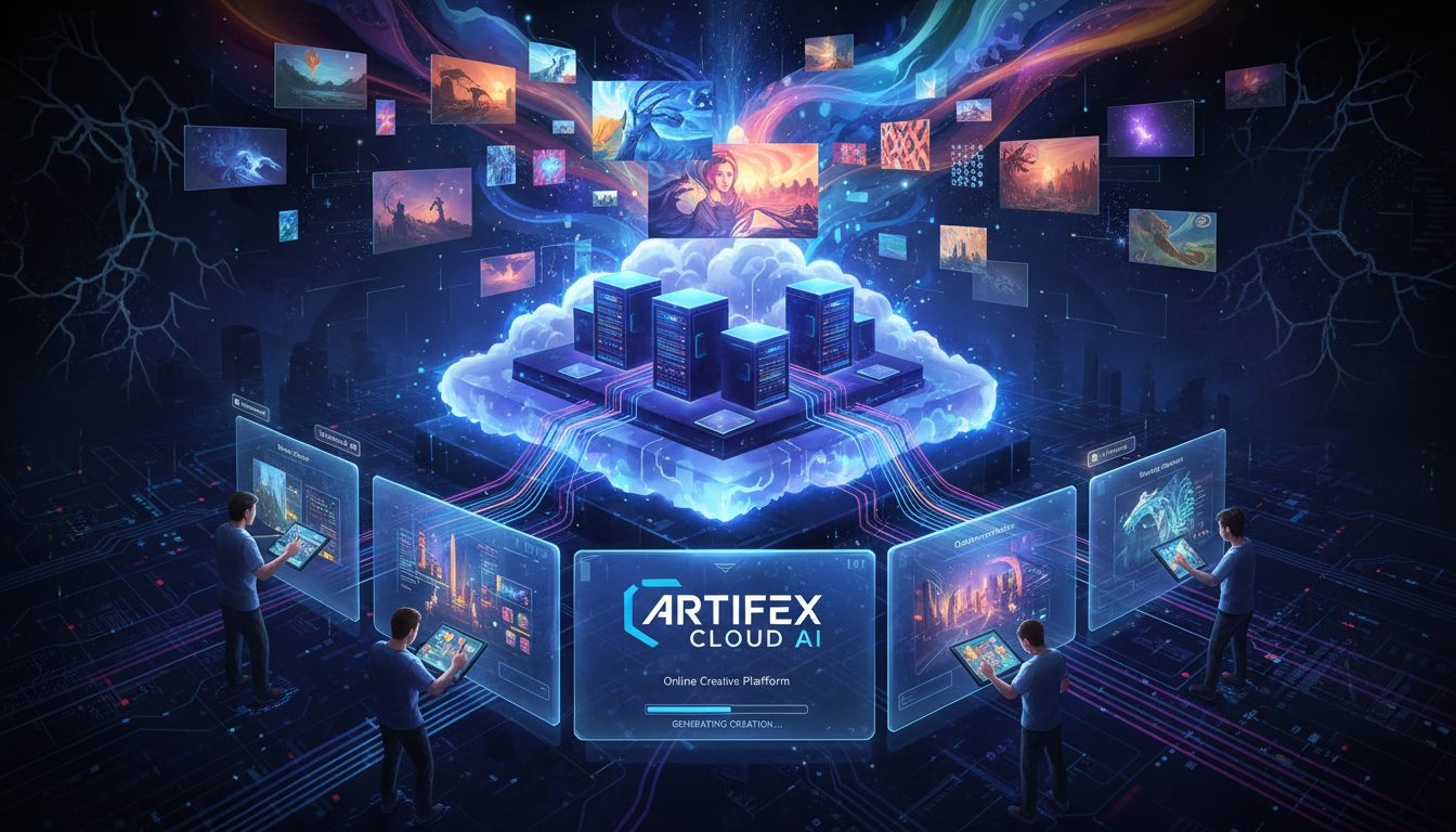 Fast cloud AI generation without waiting