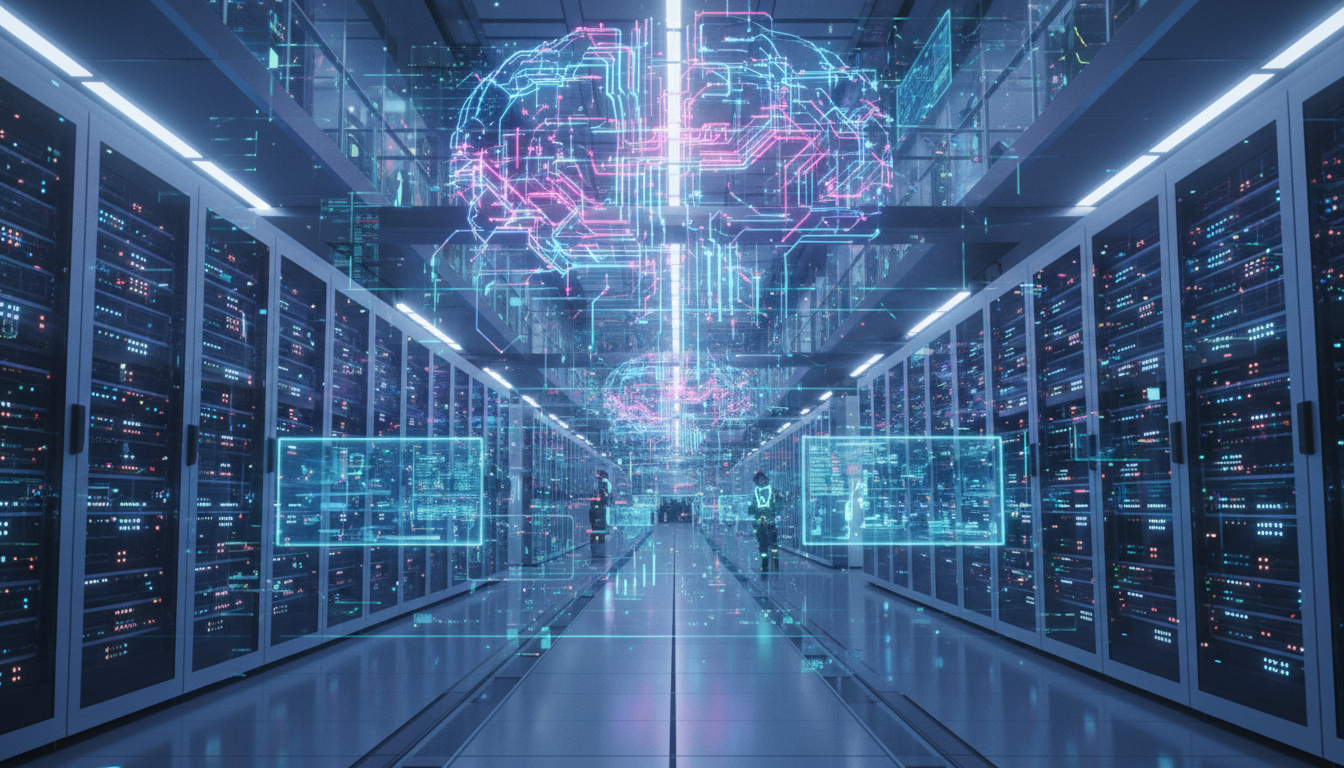 Cloud computing infrastructure for AI image generation