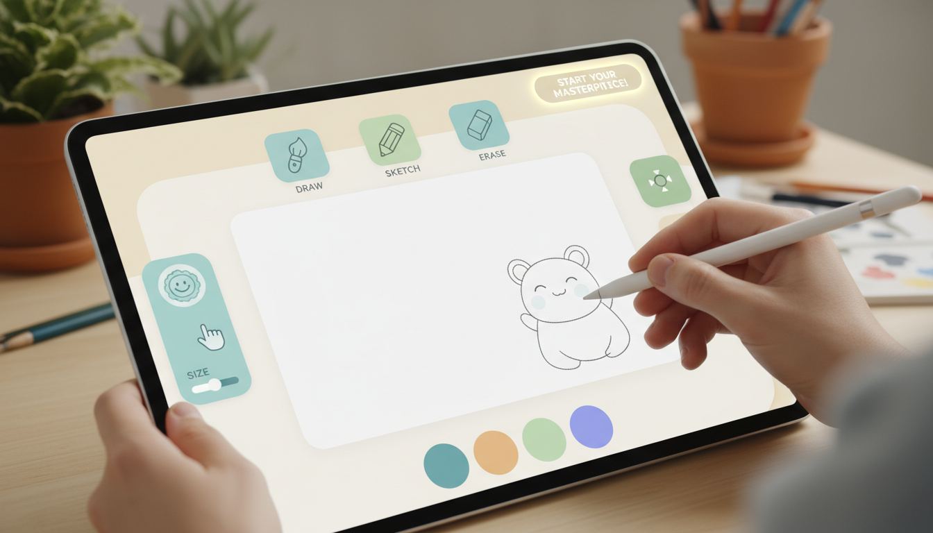 Beginner-friendly AI art generation interface