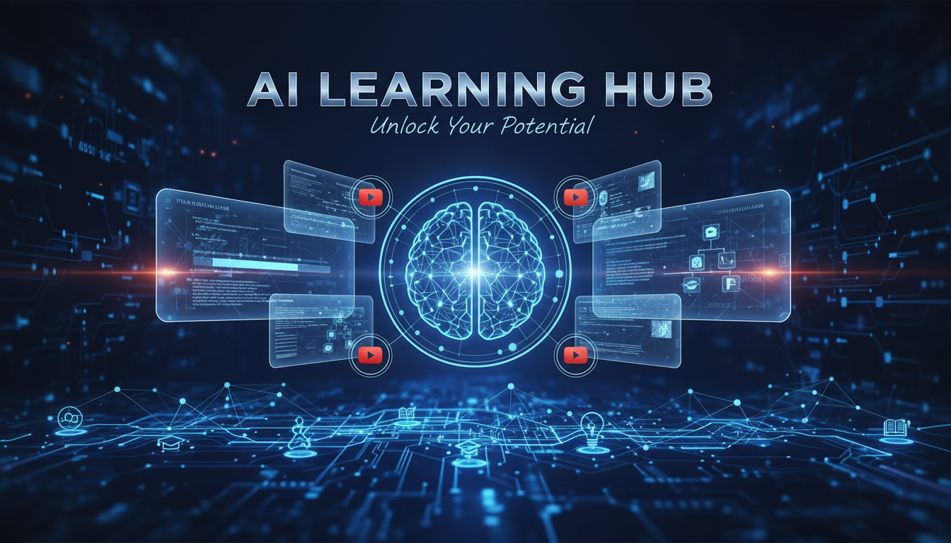 Best AI learning resources and YouTube channels compilation