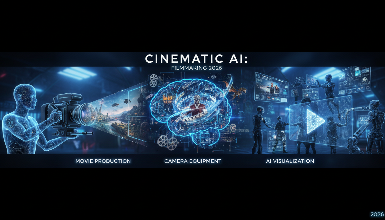 AI filmmaking and movie production in 2026 visualization