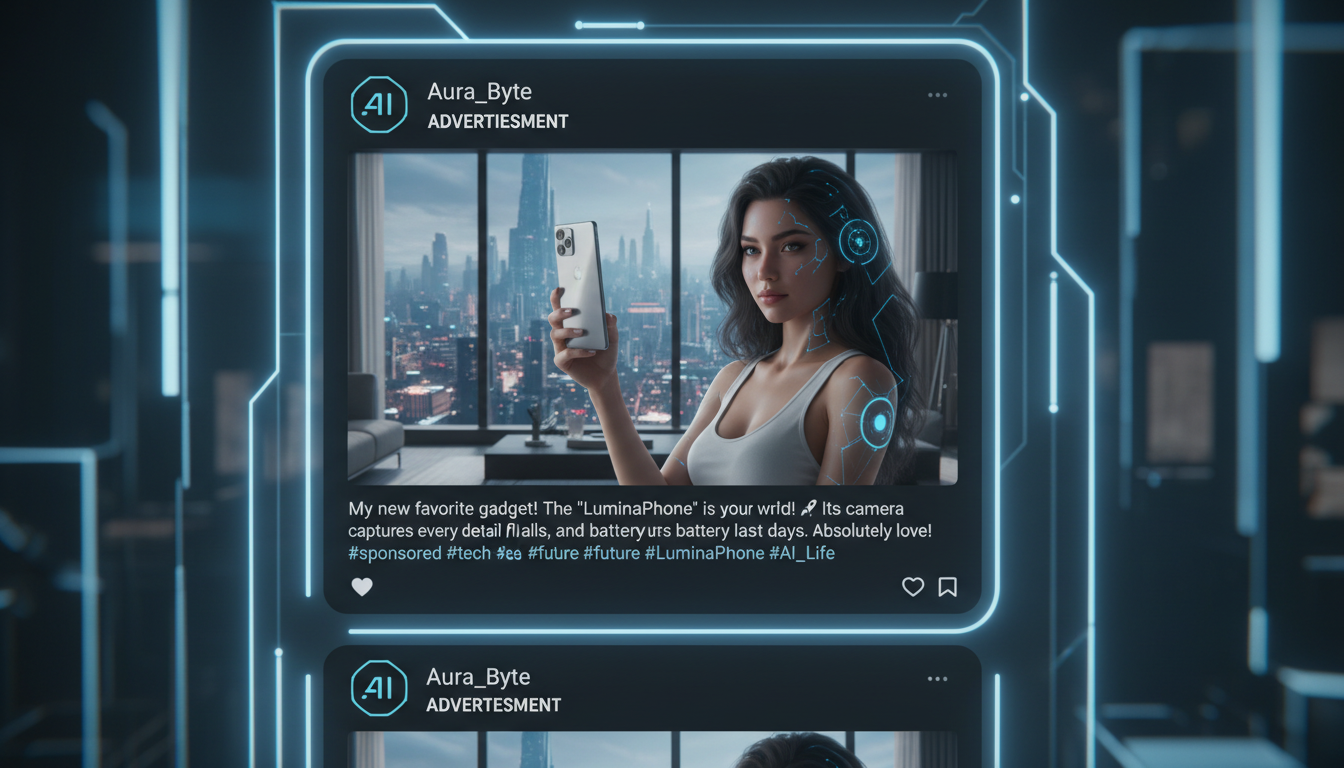 AI influencer legal compliance and FTC disclosure requirements concept