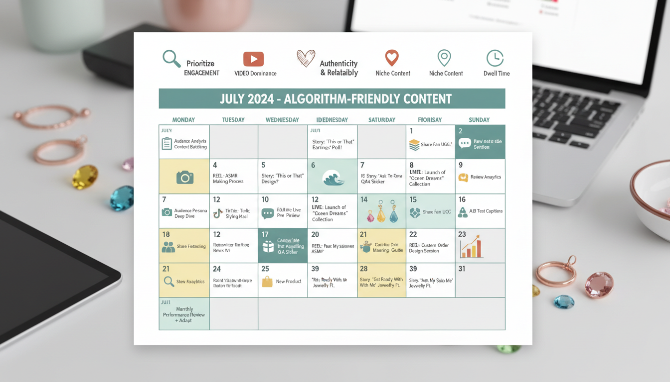 Social media algorithm adaptation strategy