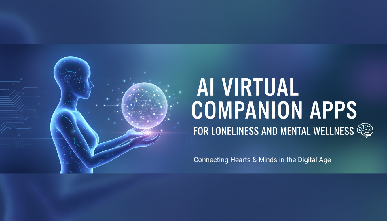 AI virtual companion for mental wellness and emotional support