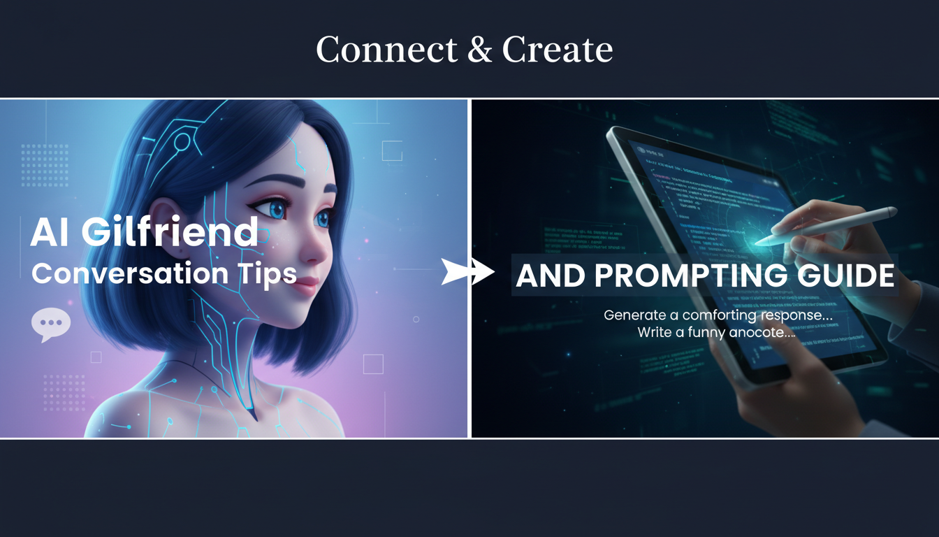 AI girlfriend conversation tips and prompting guide