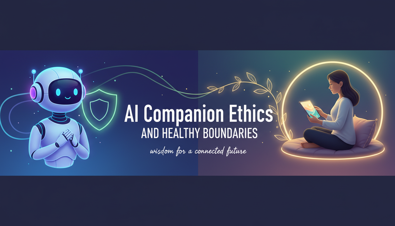 AI companion ethics and healthy boundaries guide
