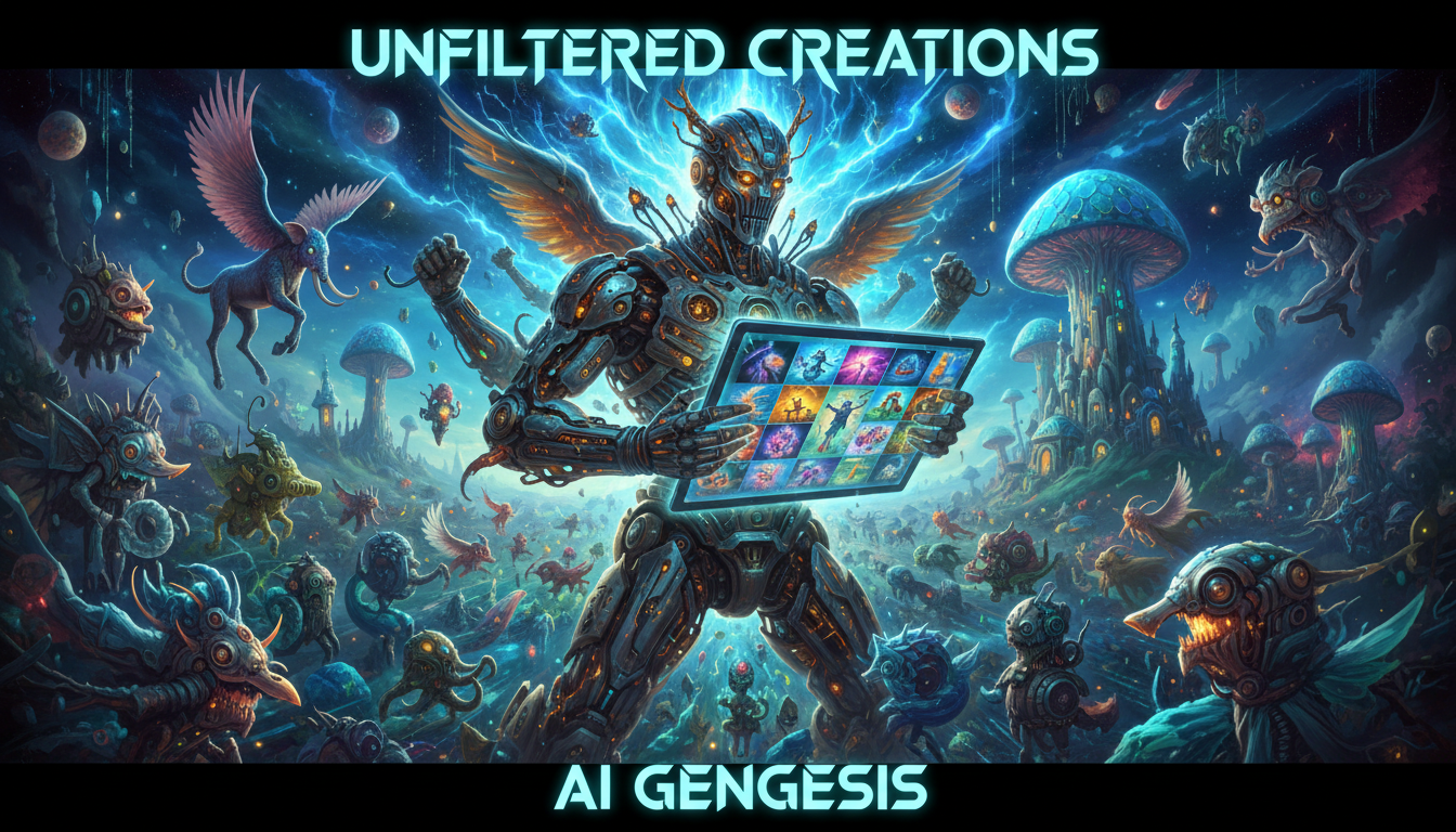 Unfiltered AI art generators for creative freedom