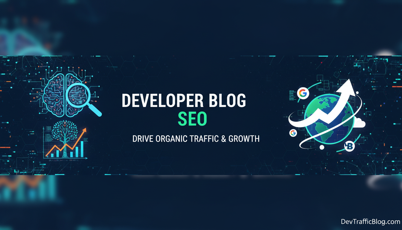 Developer blog SEO and organic traffic growth